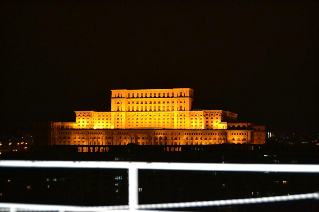 Panorama The Parliament Palace Bucharest Exterior photo